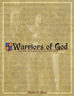 Warriors of God Rulebook - Multi
