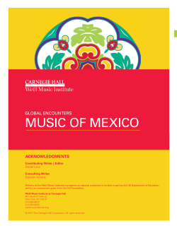 Music of MExico