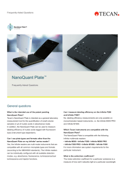 NanoQuant Plate