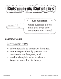 AIMS - Constructing Continents