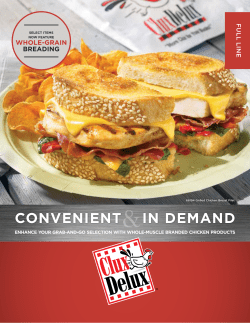 CLUX DELUX &reg; Sell Sheet