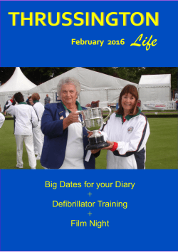 Thrussington Life Feb 2016