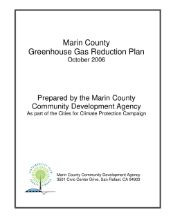 Greenhouse Gas Reduction Plan