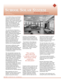 school solar system