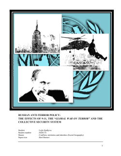 russian anti-terror policy