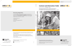 Contract and Information Folder