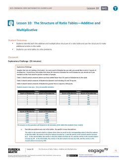 Lesson 10 - EngageNY