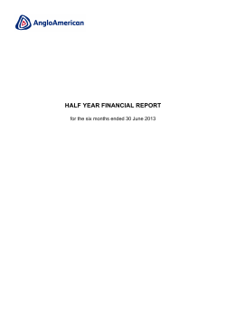 half year financial report