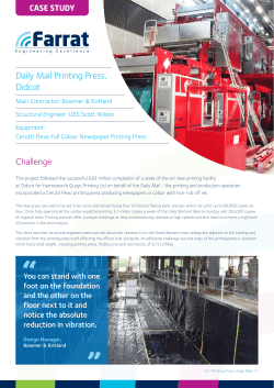 Daily Mail, Printing Press