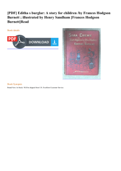 Editha s burglar: A story for children /by