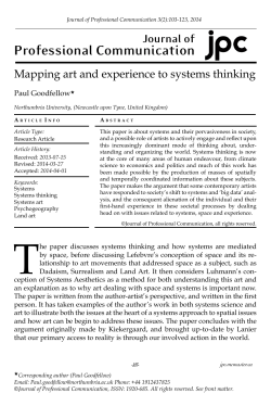 Journal of Professional Communication