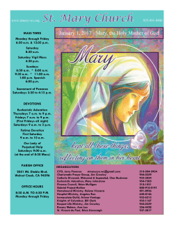 01.01.17 - St Mary Church