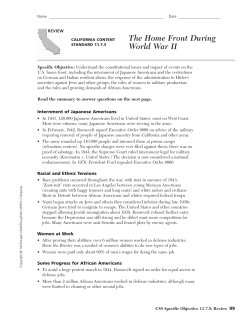 The Home Front During World War II