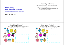 Learning outcomes How Many Photos? How Many Photos?