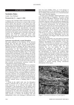 10919 Mercian Geologist - East Midlands Geological Society