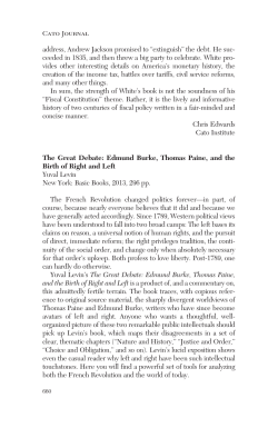 Edmund Burke, Thomas Paine, and the Birth of Right