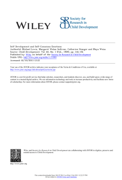 Self Development and Self