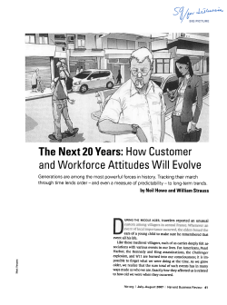 by Neil Howe and William Strauss E"