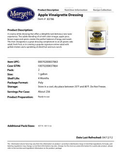 Apple Vinaigrette Slaw recipe