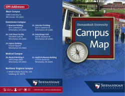 Campus Map - Winchester