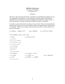 Answer Key - barransclass
