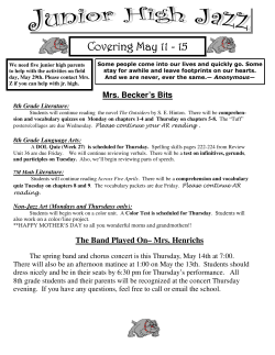 May 8 - Germantown Bulldogs