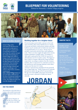 jordan - Habitat for Humanity