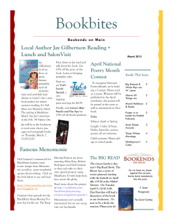Bookbites - Bookends on Main