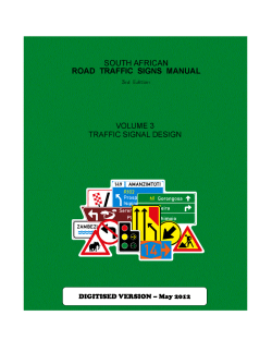 SARTSM Traffic Signals 020412