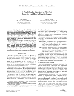 A Weight-Scaling Algorithm for Min-Cost Imperfect