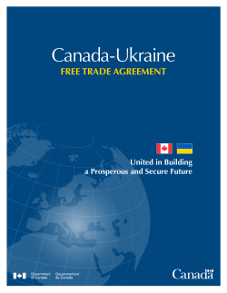 Canada-Ukraine - Global Affairs Canada / Affaires mondiales Canada
