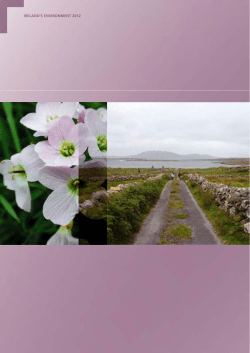 EPA Ireland`s Environment &ndash; An Assessment 2012