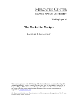 PDF - Mercatus Center