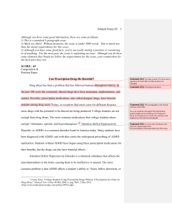 Sample Essay 65 1 Although you have some good information