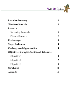campaign summary PDF