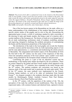 4. THE IDEALS OF EASEL GRAPHIC BEAUTY IN BESSARABIA