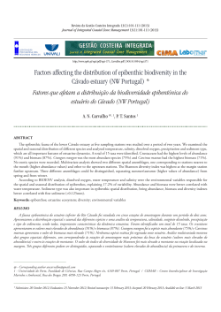 Factors affecting the distribution of epibenthic biodiversity in the