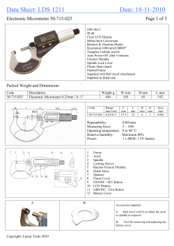 1211 - Linear Tools