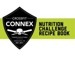 Nutrition Challenge Recipe Book