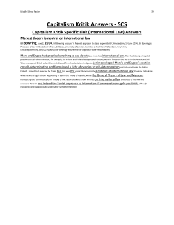 Capitalism Kritik Answers - SCS