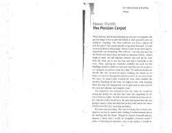 The`Persian Carpet