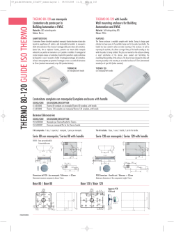THERMO 80-120 GUIDE ISO THERMO