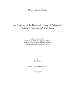 thesis. - DavidiMusic.com