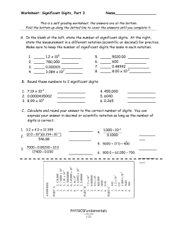 1-22 -Significant Digits Wks 3