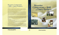 Bioactive Components in Milk and Dairy Products