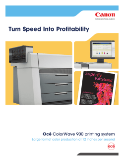 Brochure - Canon Solutions America