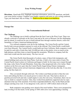 Essay Writing Prompt - Henry County Schools