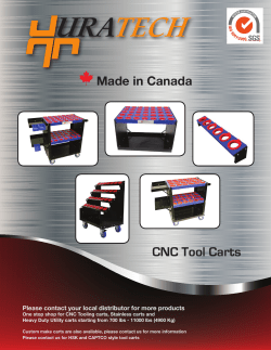 Uratech CNC Carts - Rotem Industrial Products