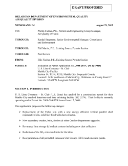 draft/proposed - the Oklahoma Department of Environmental Quality