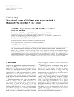 kiddie 2010 - Diet and Health